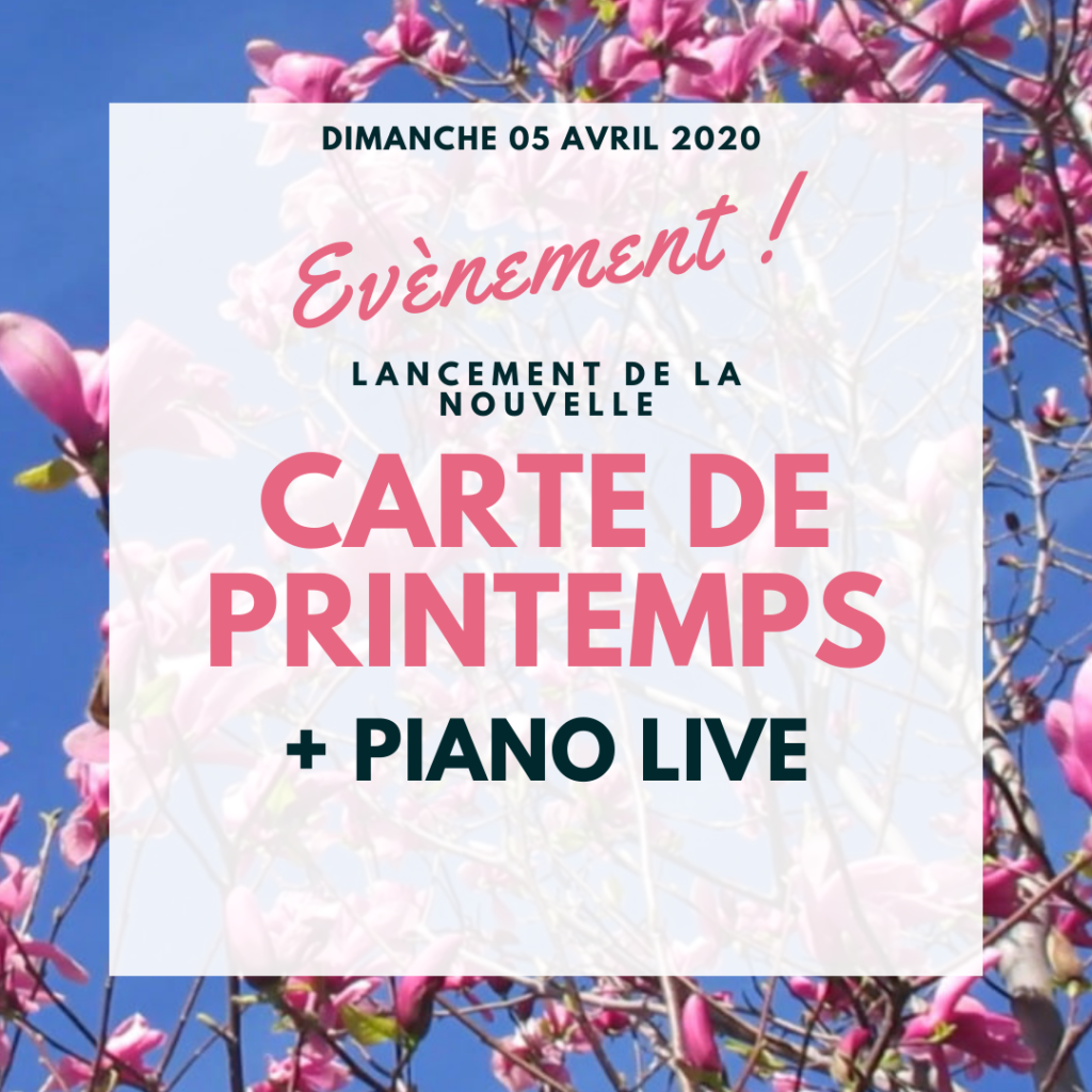 LANCEMENT CARTE PRINTEMPS