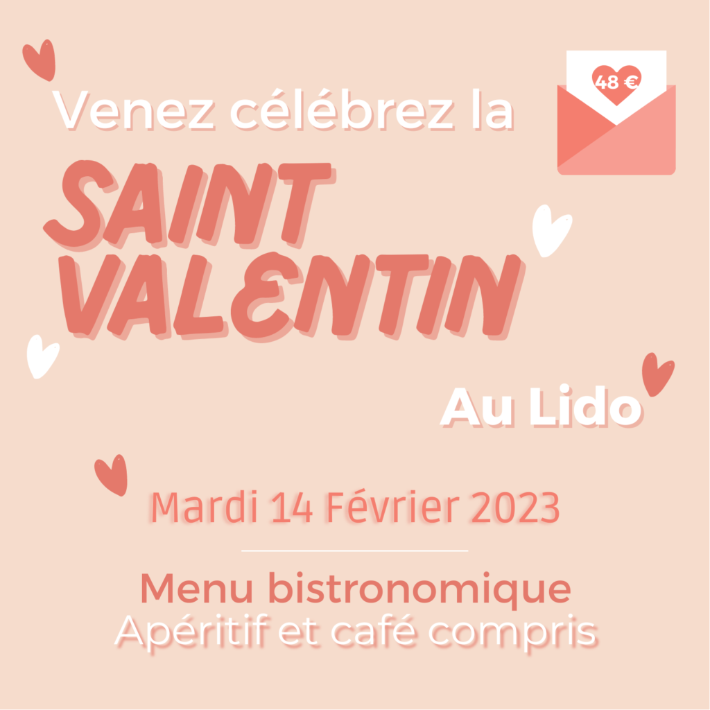 Saint-Valentin 2023 au Lido