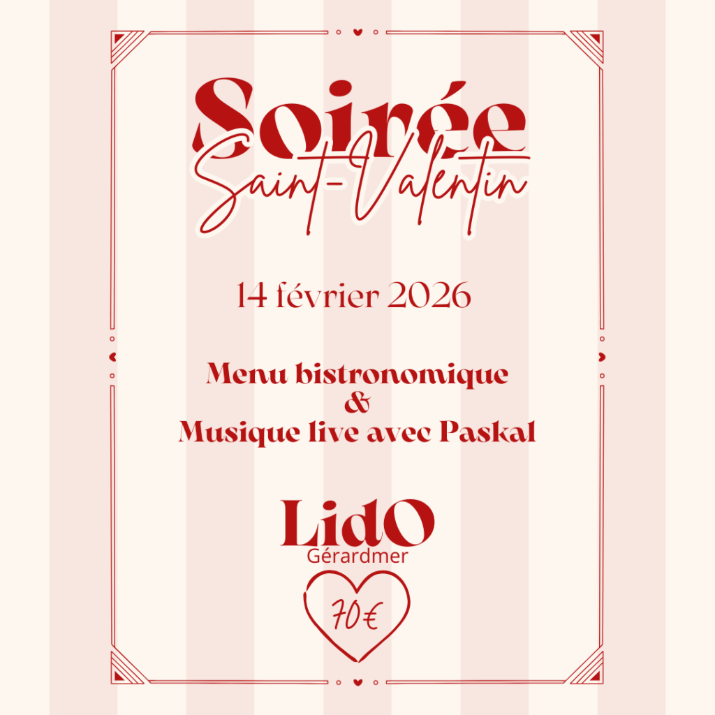 SAINT VALENTIN AU BORD DU LAC DE GERARDMER