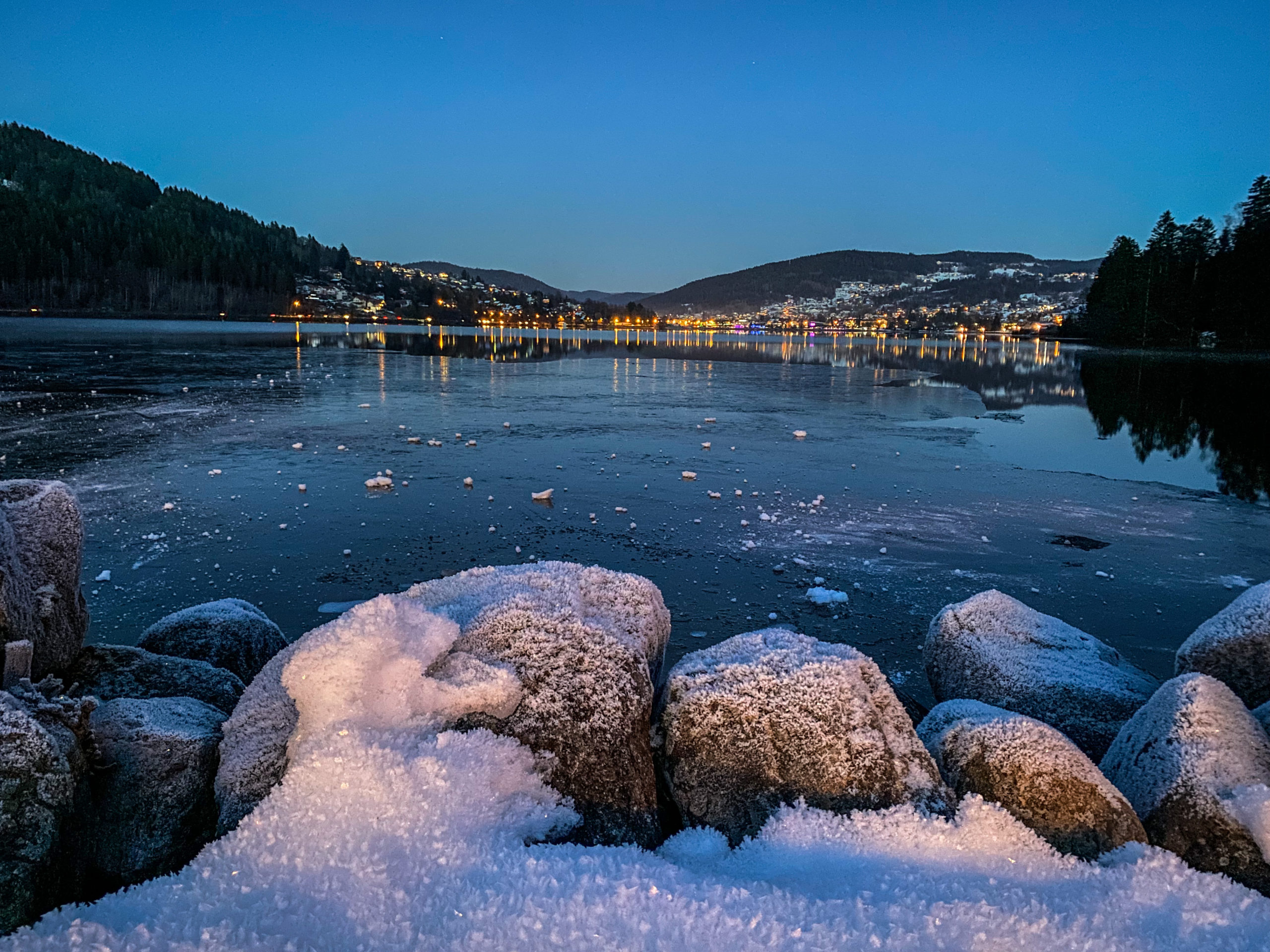 Lac gelé de gérardmer